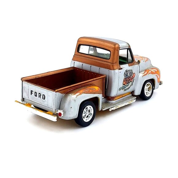 Monogram  1955 Ford F-100 Pick Up 1:24 Model Kit-Assembled Model 2242-0100 READ - Picture 5 of 12